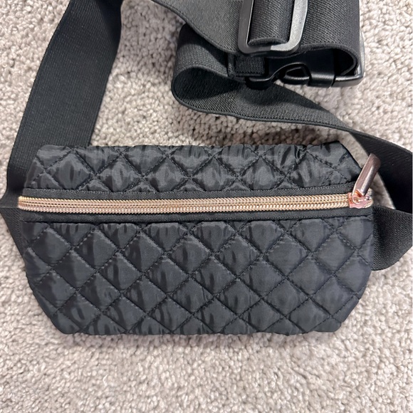 DSW Handbags - Black quilted belt bag DSW. Never used. Perfect condition.